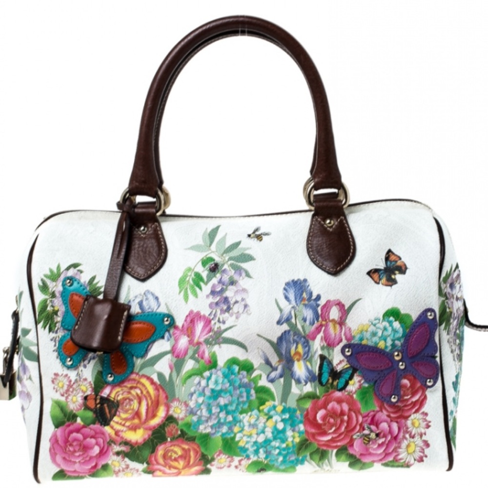 Etro Floral Crossbody Bag with Multicolor Design